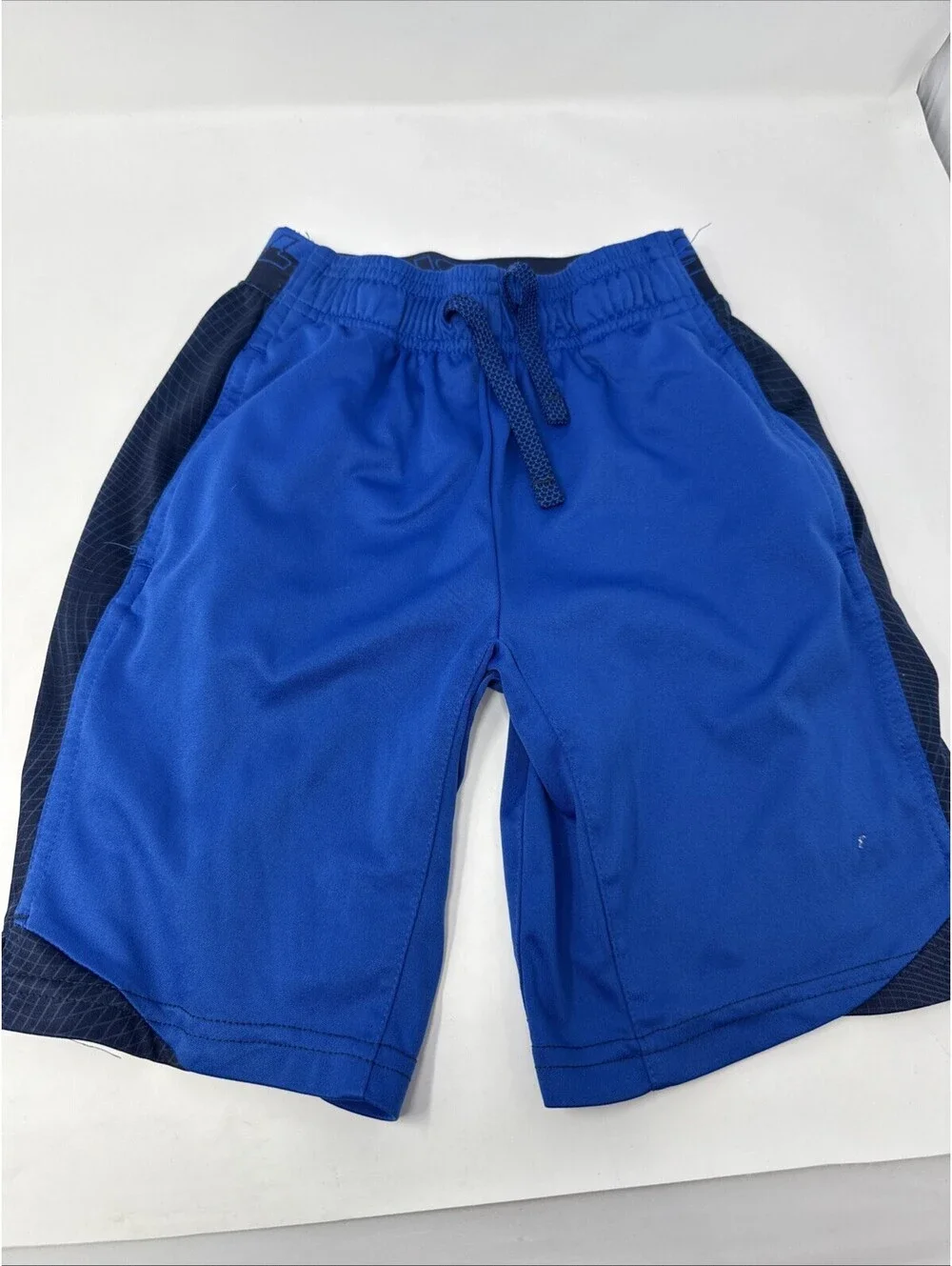 Russel Athletic Shorts Blue Youth Size (8) Medium With Small Hole